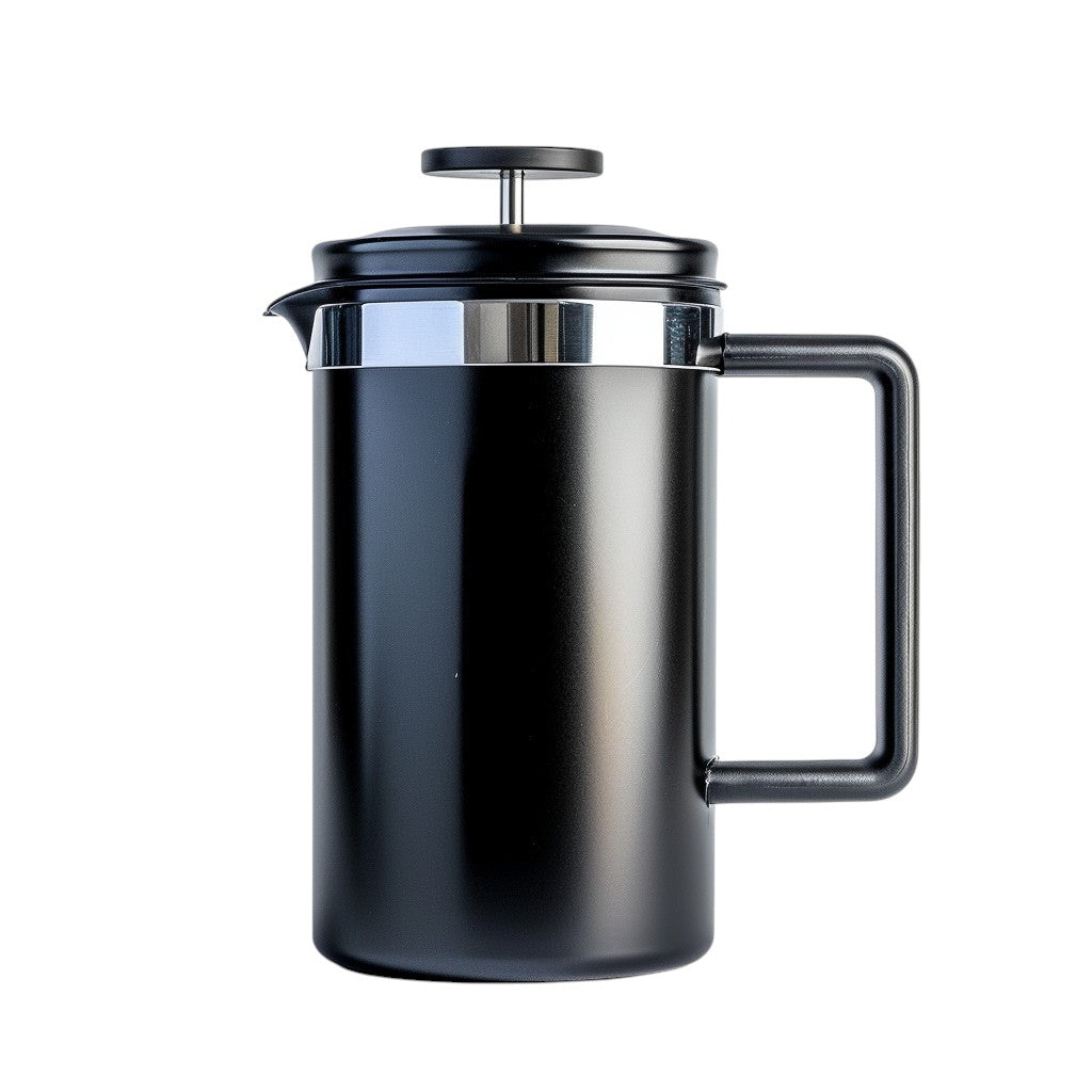 Shopnuvo™ BrewMaster Double-Wall Stainless Steel French Press - 34oz